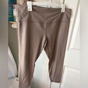 Athleta Taupe 7/8 High Rise Leggings